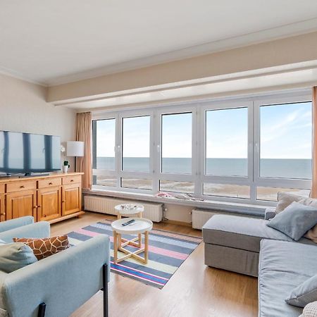 Zonnig Familie App Op Zeedijk Met Zeezicht Voor 6P Apartment ออสเทนด์ ภายนอก รูปภาพ