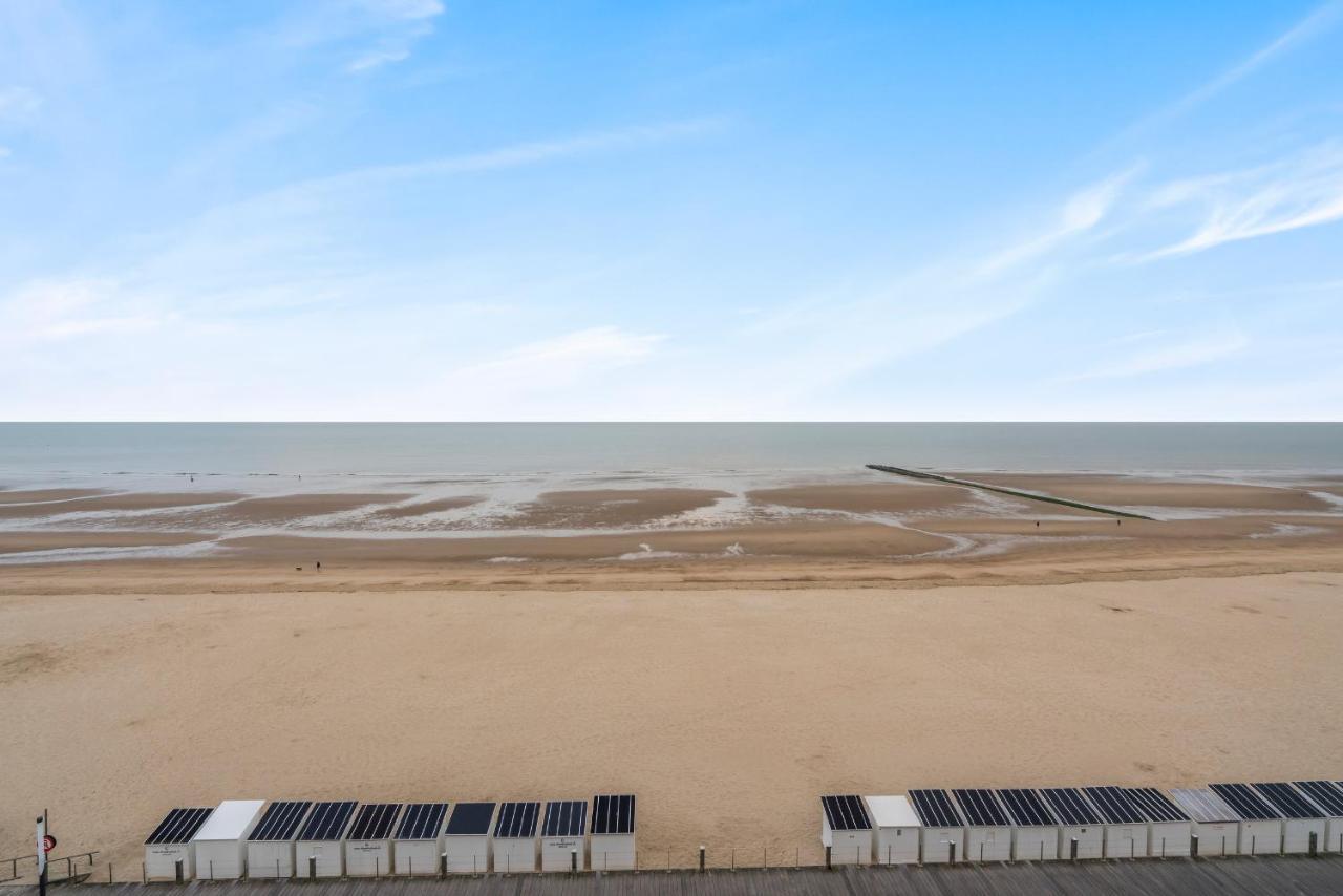 Zonnig Familie App Op Zeedijk Met Zeezicht Voor 6P Apartment ออสเทนด์ ภายนอก รูปภาพ